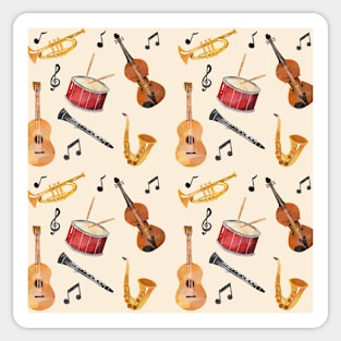 Musician Gift Music Teacher Trumpet Player Saxophonist Clarinet Guitarist Gift Sticker